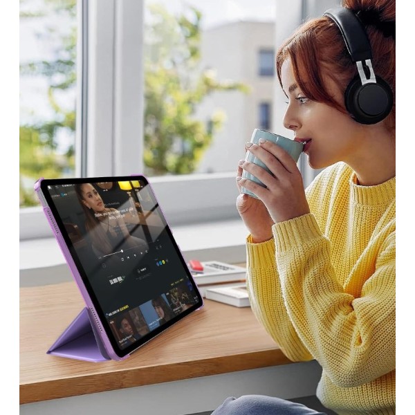 Фото - Чехол для планшета BeCover Tri Fold Hard for Apple iPad 10.9" (2022/2024)/iPad (А16) 2025 11" Purple (713321)