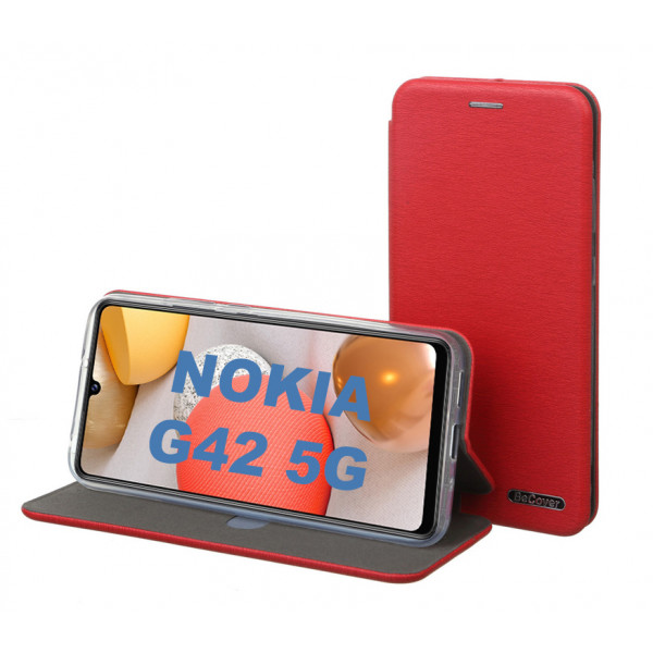 Фото - Чохол для смартфону BeCover Exclusive for Nokia G42 5G Burgundy Red (710252) Фото - Чохол для смартфону BeCover Exclusive for Nokia G42 5G Burgundy Red (710252)