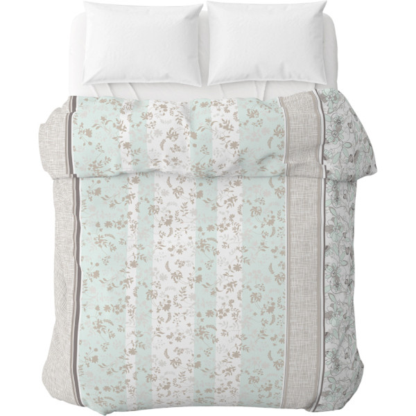 Фото - Підковдра полуторна Home Line бязь 145х215 затишок капучино-ментоловий (173546) Фото - Підковдра полуторна Home Line бязь 145х215 затишок капучино-ментоловий (173546)