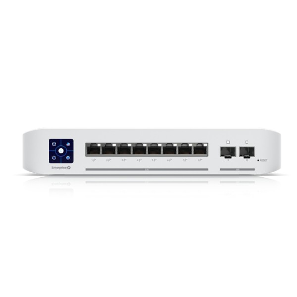 Фото - Коммутатор локальної мережі (Switch) Ubiquiti USW-ENTERPRISE-8-POE