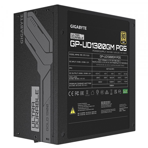 Фото - Блок живлення для ПК Gigabyte 1300W (GP-UD1300GM PG5)