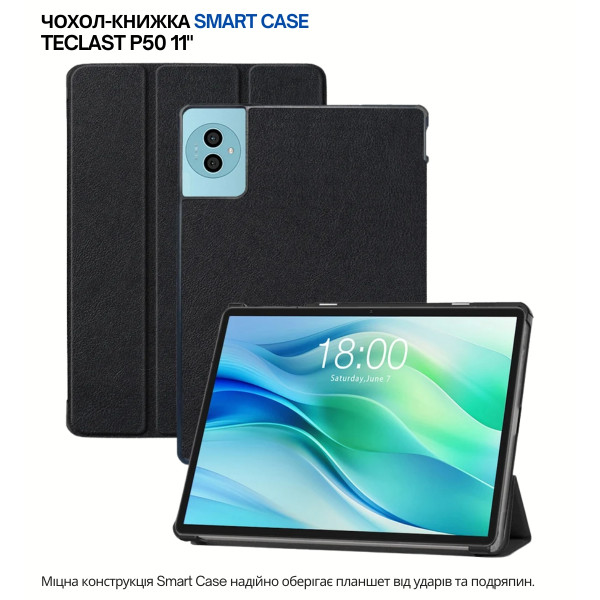 Фото - Чехол для планшета BeCover Smart Case for Teclast P50 11" Black (715136)