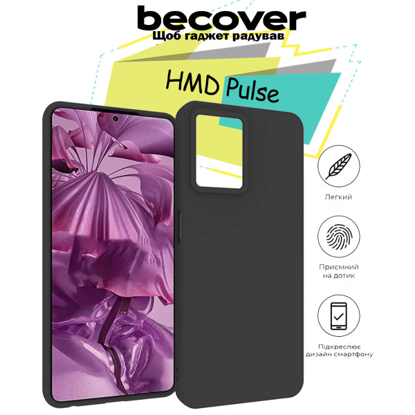 Фото - Чехол для смартфона BeCover for HMD Pulse Black (713142)