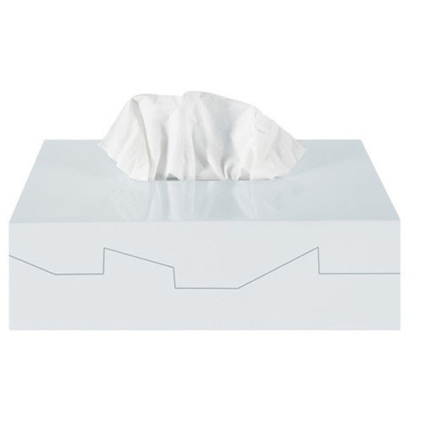 Фото - Органайзер для ванної кімнати Spirella 10.19852 для серветок SILHOUETTE Біла