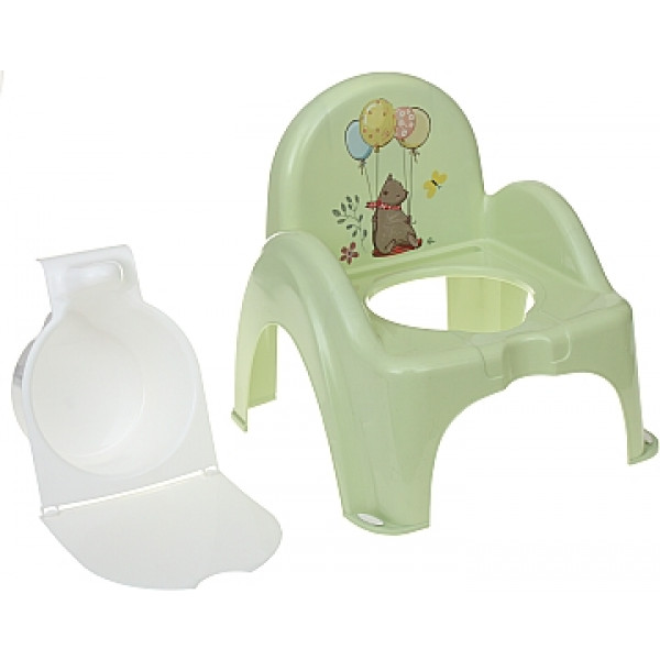 Фото - Горщик дитячий Tega Baby стільчик Лісова казка Світло-зелений (FF-007-112)