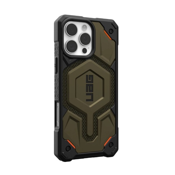 Фото - Чехол для смартфона UAG for iPhone 16 Pro Max, Monarch Pro Magsafe, Kevlar Element Green (11445711397B)