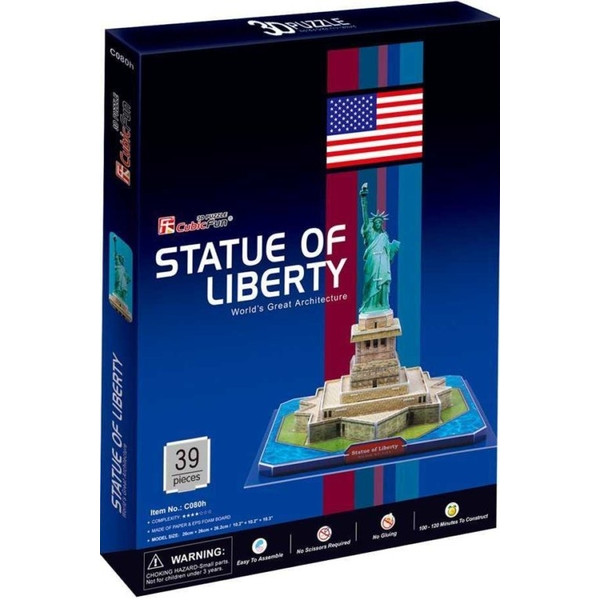 Фото - 3D пазли Cubic Fun "Статуя Свободи" (C080h)