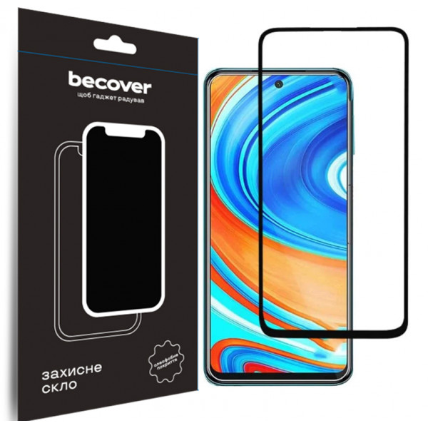 Фото - Захисне скло для смартфону BeCover Poco M6 Pro 5G Black (710654)