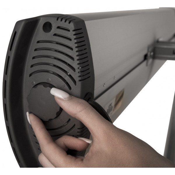 Фото - Обігрівач інфрачервоний UFO BASIC UFO-YU18EN 1800 у комплекті з металевим кріпленням до стіни, з ніжкою