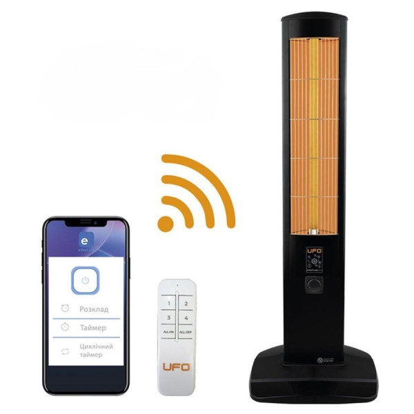 Фото - Обогреватель инфракрасный UFO Erciyus Smart 2300 пульт ДУ, Wi-Fi