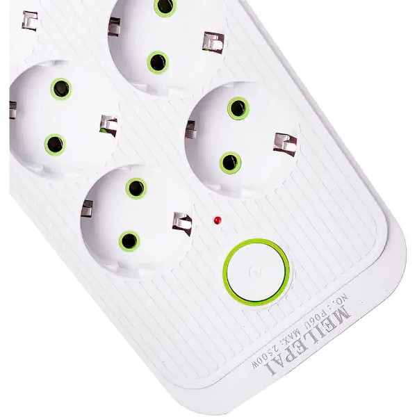 Фото - Сетевой фильтр UFT HP-5-25 2500Вт 6 р 5 USB 5 м White (LGHP-5-25)