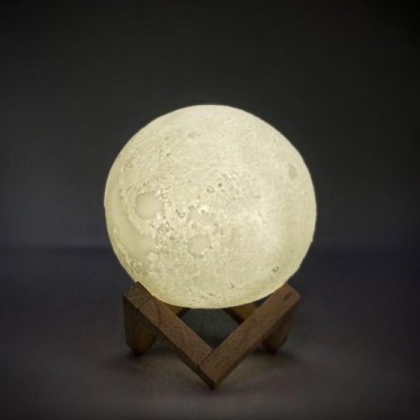 Фото - Ночник UFT Magic 3D Moon Touch 11 см