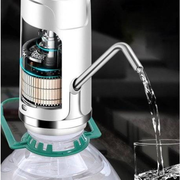 Фото - Автоматическая помпа для воды UFT Pump Dispenser PD2 Silver с аккумулятором (UFTPD2silver)