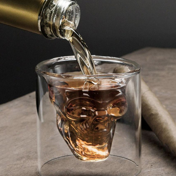 Фото - Стакан для віскі UFT Skull Glass