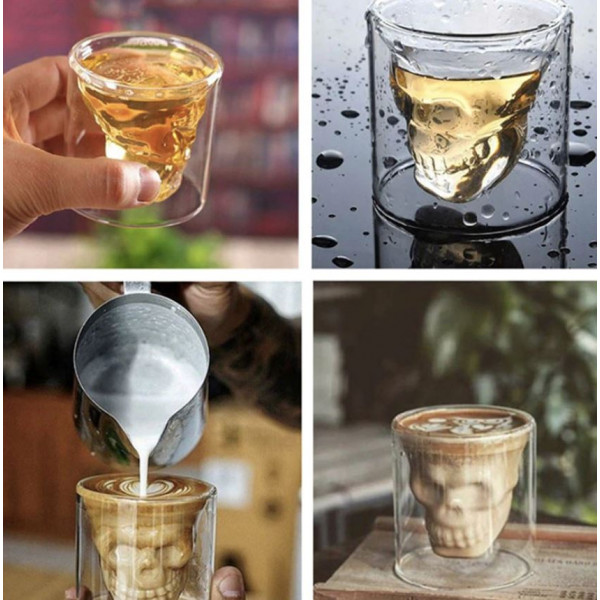 Фото - Стакан для віскі UFT Skull Glass