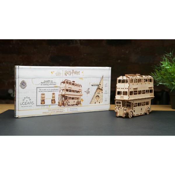 Фото - 3D пазлы Ugears Рыцарский автобус (70172)