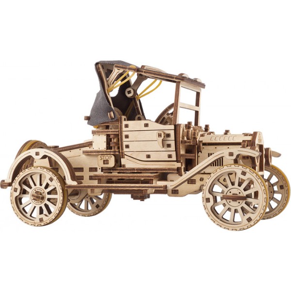 Фото - 3D пазли Ugears Ретро автомобіль (70175)
