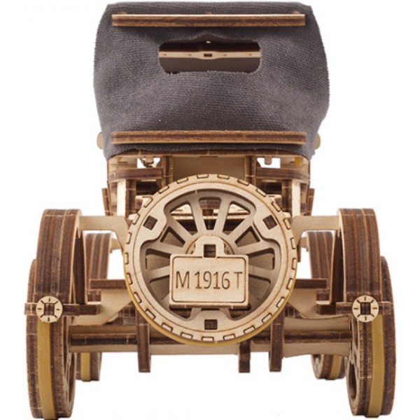 Фото - 3D пазли Ugears Ретро автомобіль (70175)