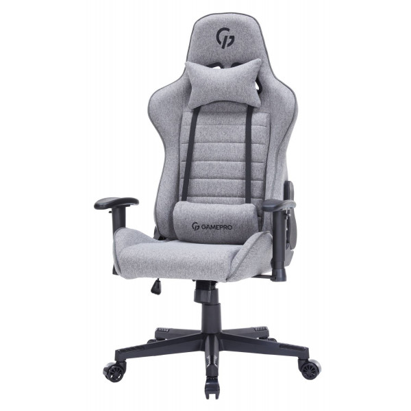Фото - Кресло для геймеров GamePro Size L Fabric Gray (GC575FB)