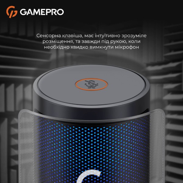 Фото - Мікрофон до комп'ютера GamePro UGM105B Black