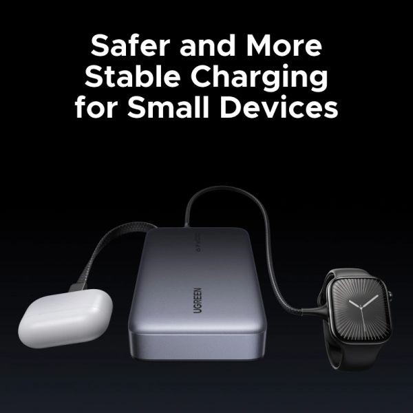 Фото - Батарея мобильная UGREEN 20000mAh PB550 67W Grey (55996B)