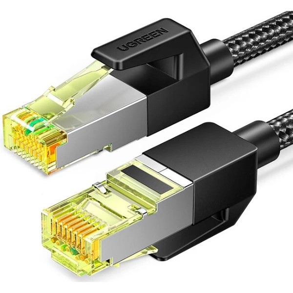 Фото - Кабель патч-корд UGREEN CAT 7 F/FTP 10 м Black (30791)