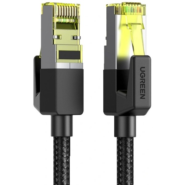 Фото - Кабель патч-корд UGREEN CAT 7 F/FTP 10 м Black (30791)