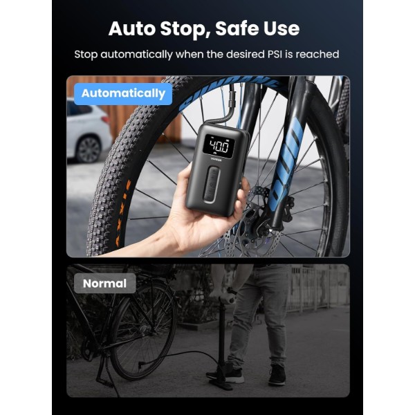 Фото - Автокомпресор UGREEN CD259 Portable Tire Inflator (15951)