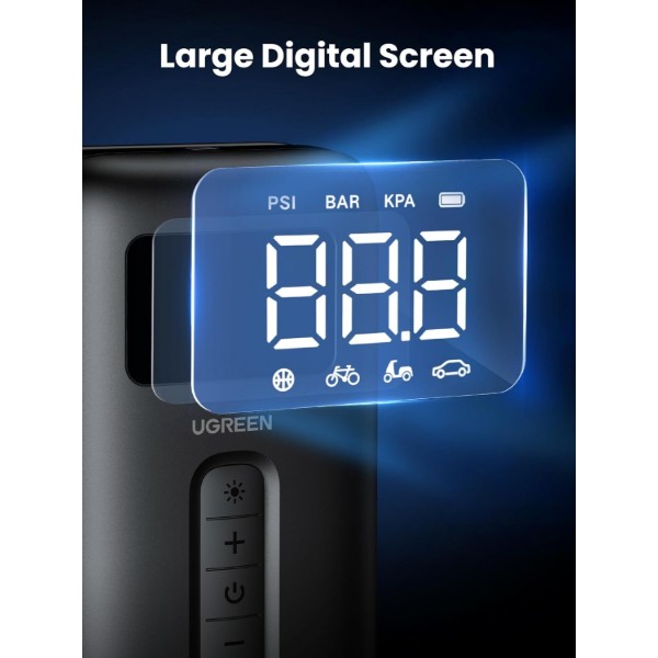 Фото - Автокомпресор UGREEN CD259 Portable Tire Inflator (15951)