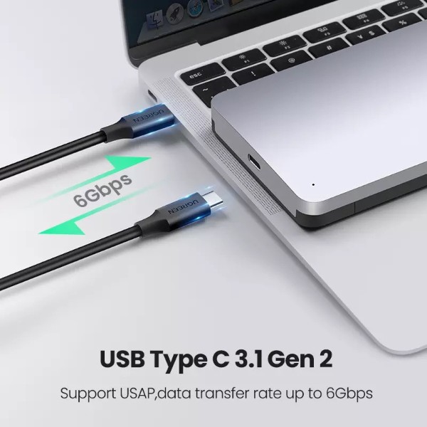 Фото - Зовнішній карман UGREEN CM300 2.5-Inch SATA External Hard Drive Enclosure (70499)