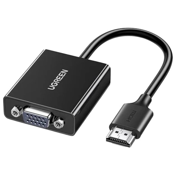 Фото - Переходник UGREEN CM611 HDMI to VGA Adapter (90813)