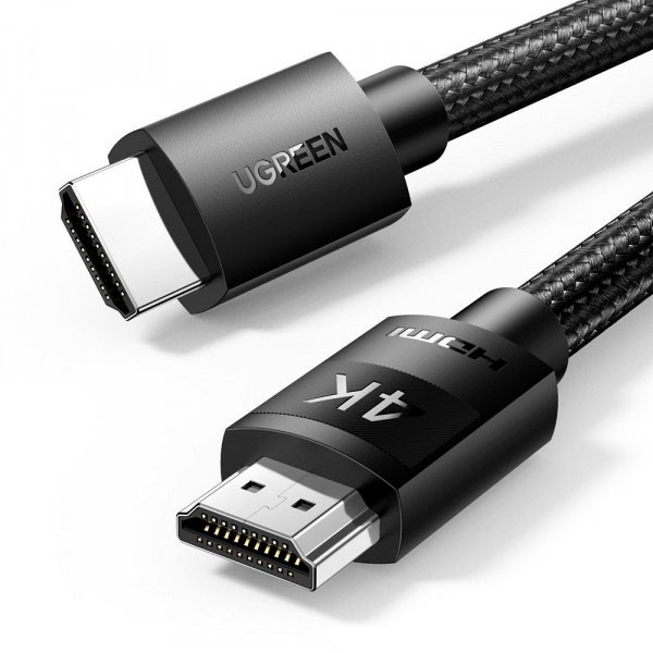 Фото - Кабель HDMI UGREEN HD119 HDMI M-M 1.0m V2.0 Cafule 4K (30999)