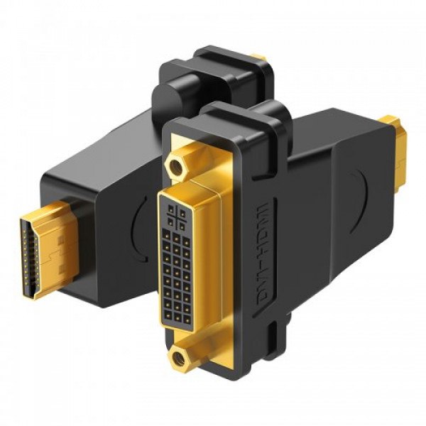 Фото - Переходник UGREEN HDMI Male to DVI (24+5) Female Adapter Black (20123)
