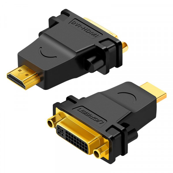 Фото - Переходник UGREEN HDMI Male to DVI (24+5) Female Adapter Black (20123)