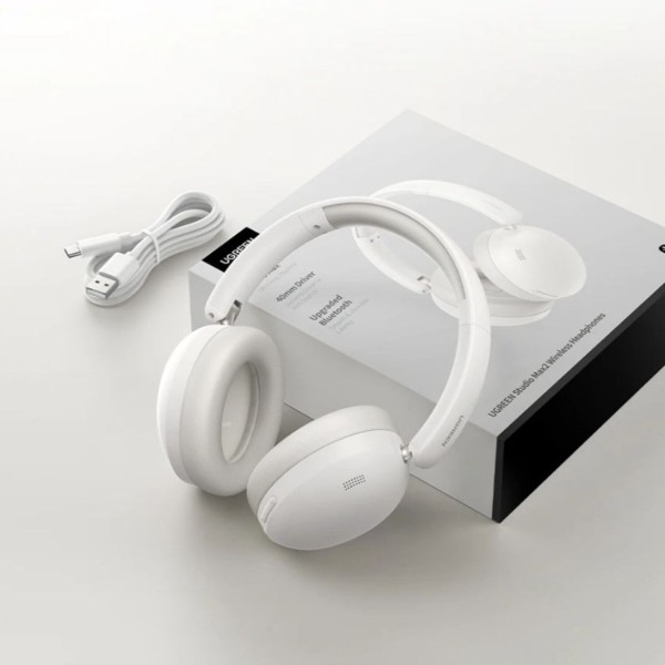 Фото - Навушники повнорозмірні бездротові UGREEN HP205 Studio Max2 White (45017)