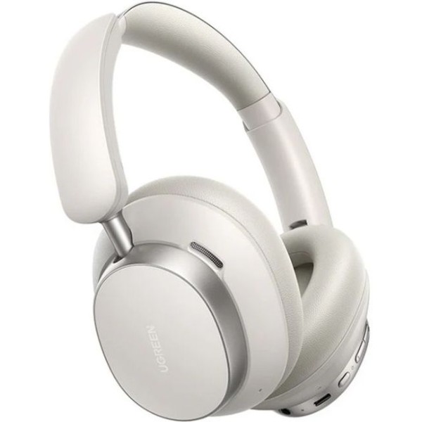 Фото - Наушники полноразмерные беспроводные UGREEN HP206 Studio Pro Hybrid ANC White (55614)