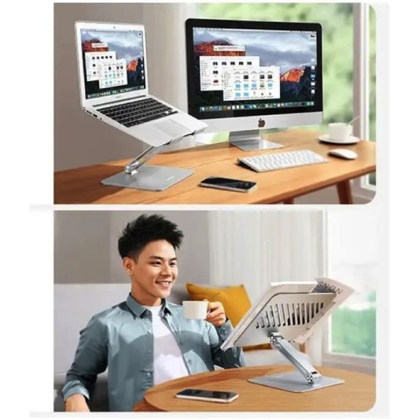 Фото - Підставка під ноутбук UGREEN LP339 Adjustable Laptop Stand Silver (40291)