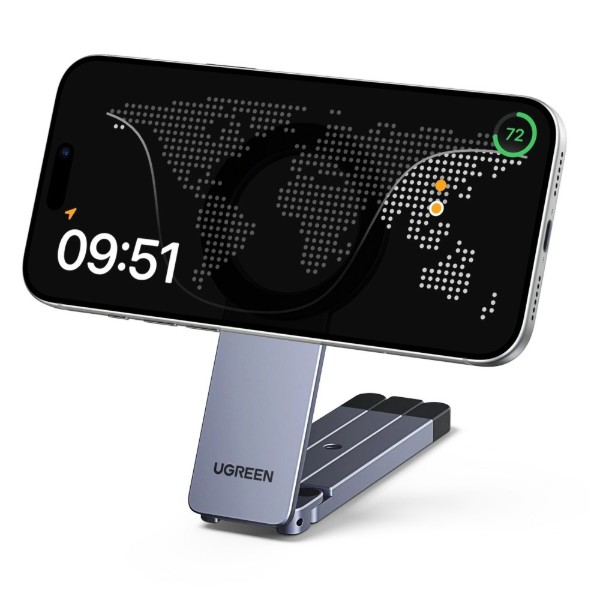 Фото - Подставка для мобильного устройства UGREEN LP962 Magnetic Phone Tripod 360° Rotating Stand Space Grey (75509)