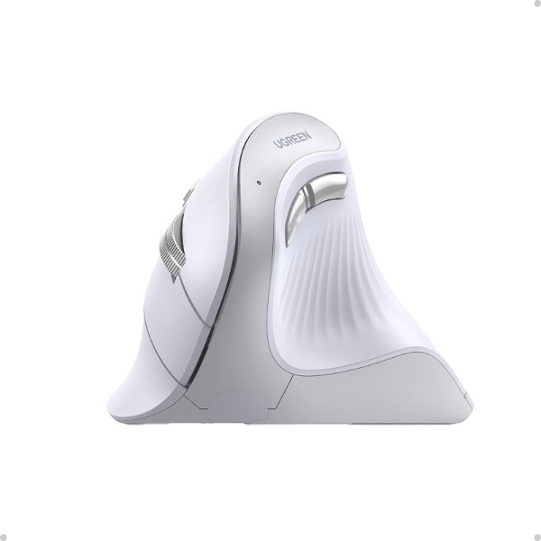 Фото - Миша бездротова UGREEN MU008 Multi-mode Vertical Mouse White (62756)
