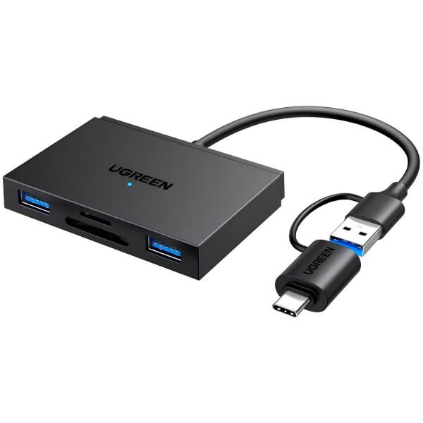 Фото - Кардридер UGREEN USB 3.0 4в1 CM812 (45167) Фото - Кардридер UGREEN USB 3.0 4в1 CM812 (45167)