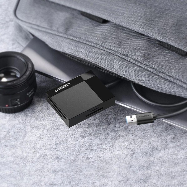 Фото - Кардридер UGREEN USB 3.0  SD/TF/CF/MS 4в1 0.5 м CR125 (30333)