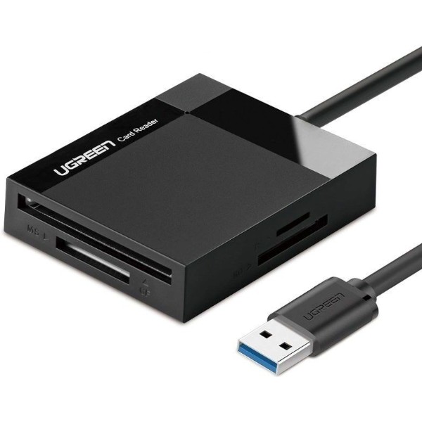 Фото - Кардридер UGREEN USB 3.0  SD/TF/CF/MS 4в1 0.5 м CR125 (30333)