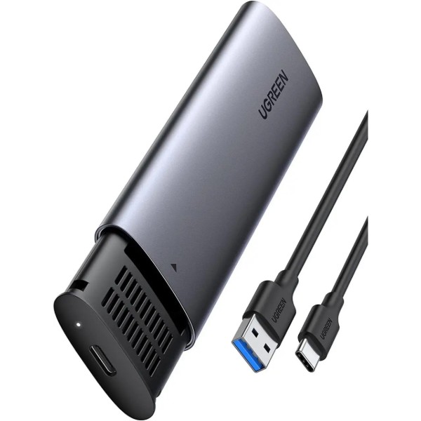 Фото - Зовнішня кишеня UGREEN USB-C to M.2 NGFF 5G Enclosure A TO C Cable 50cm (10903)