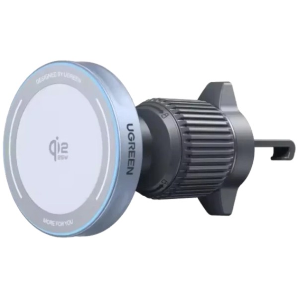Фото - Автодержатель UGREEN W758 Magnetic Wireless Car Charger 25W QI2.2 Starlight Blue (55967)