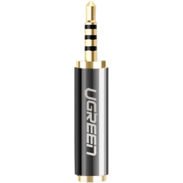 Фото - Переходник аудио UGREEN 2.5 mm Male to 3.5 mm Female Adapter (20501)
