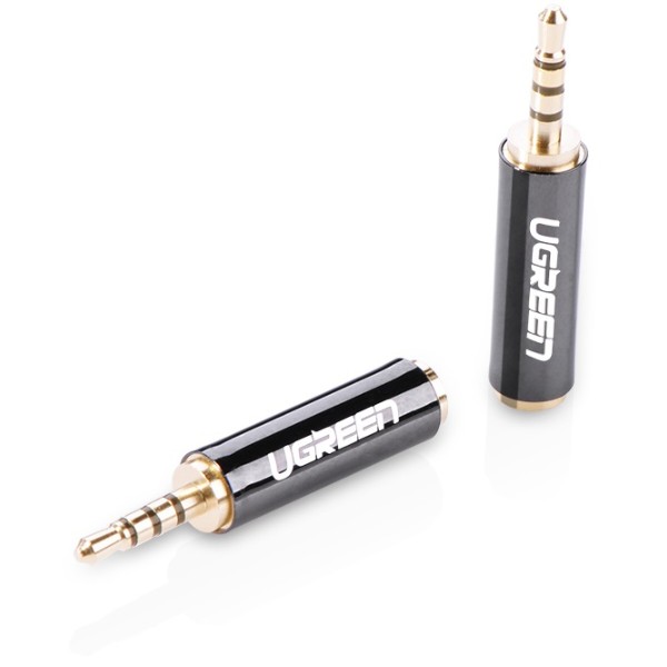 Фото - Переходник аудио UGREEN 2.5 mm Male to 3.5 mm Female Adapter (20501)