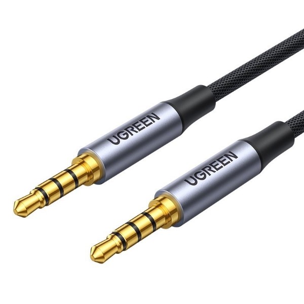 Фото - Кабель 3.5 мм -3.5 мм UGREEN AV183 3.5 mm to 3.5 mm Audio Cable 2 m Black 20782 Фото - Кабель 3.5 мм -3.5 мм UGREEN AV183 3.5 mm to 3.5 mm Audio Cable 2 m Black 20782