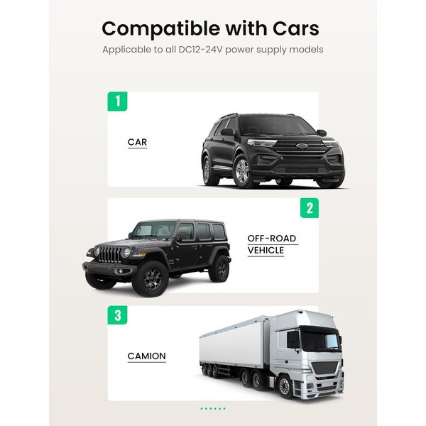 Фото - Автомобільний зарядний пристрій UGREEN CD130 20W USB + Type-C PD Charger Gray (30780)