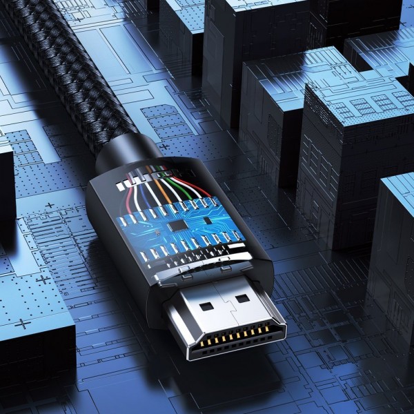 Фото - Кабель HDMI UGREEN HD119 HDMI M-M 1.0m V2.0 Cafule 4K (30999)