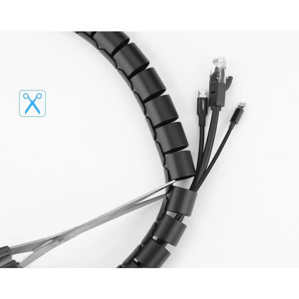 Фото - Органайзер для хранения кабелей UGREEN LP121 Protection Tube DIA 25mm 5m Black (30820)